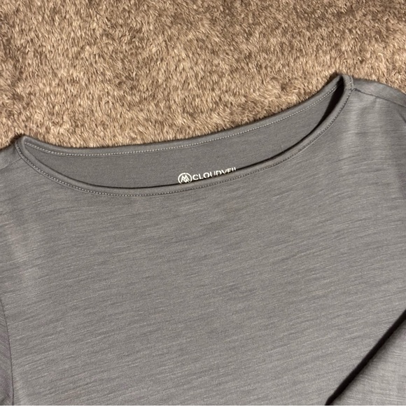 XS - Cloudveil light silvery grey merino long sleeve - Picture 4 of 8